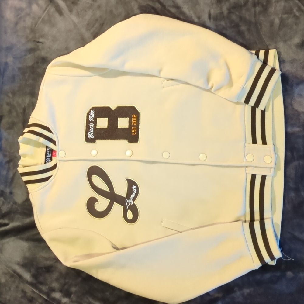 Black Pike - Varsity Fleece Jacket - S